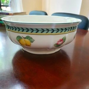 Villeroy & Boch 8" French Garden Vegetable Bowl. like new, in box, never used